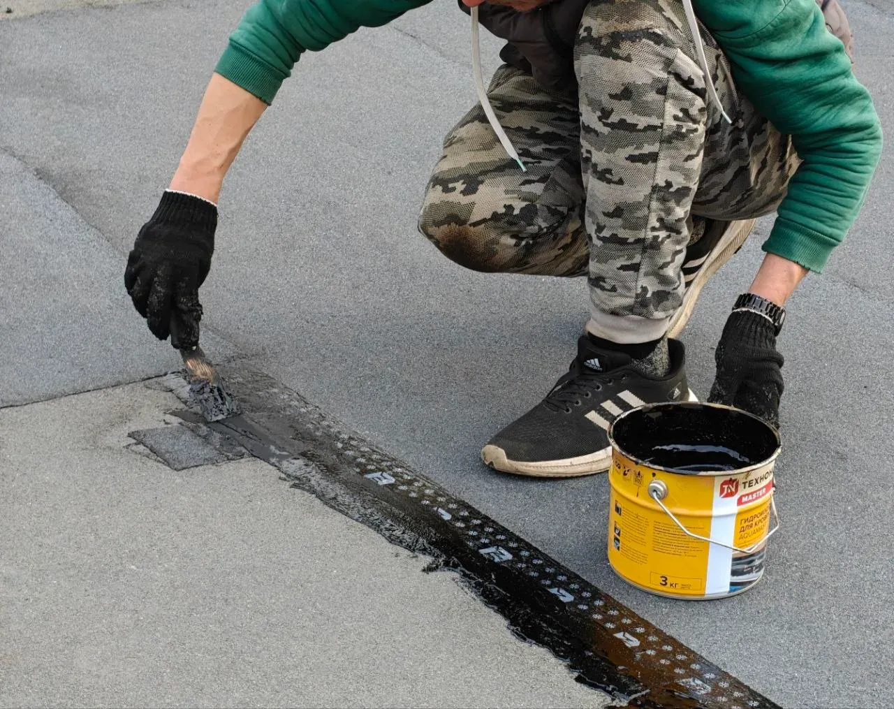 наплавление + герметизация швов